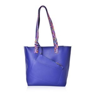 Blue  shoulder bag